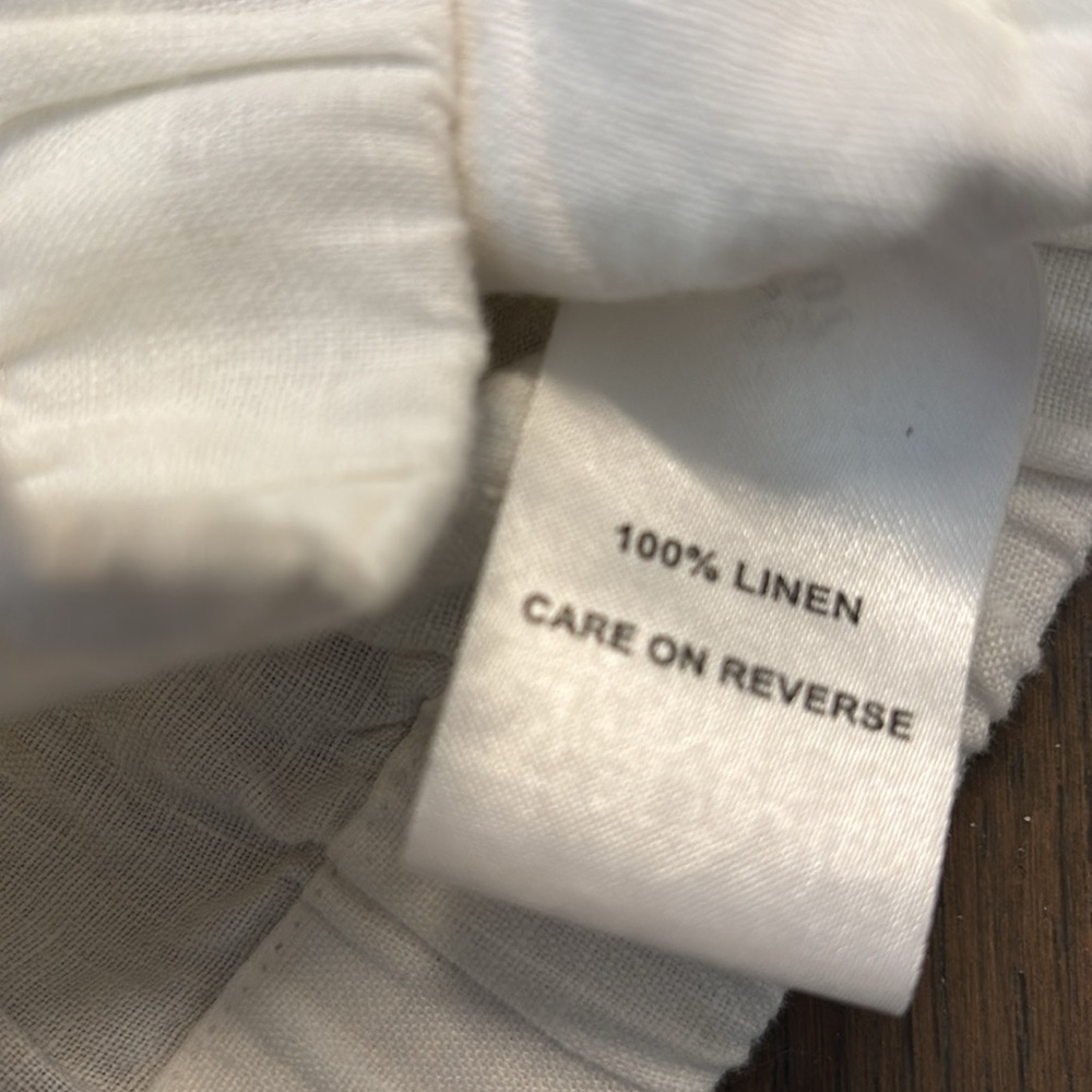 Billy Reid White linen feminine bomber Jacket - Picture 6 of 11